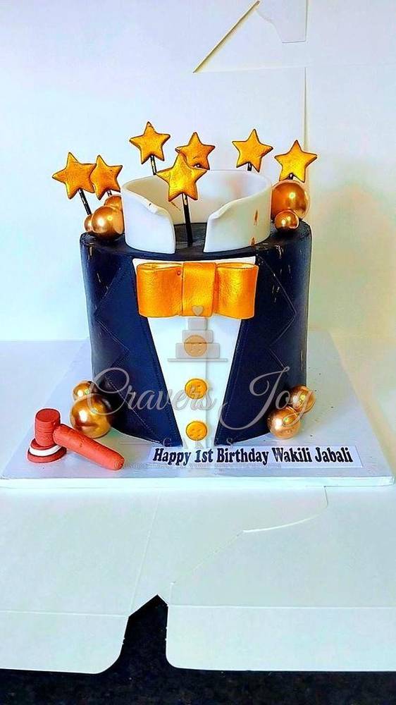Tuxedo 1st birthday by Cravers Joy Cakes, Juja