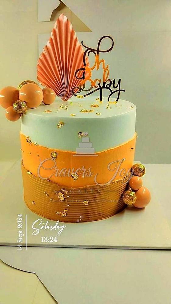 Baby shower cake by Cravers Joy Cakes, Juja