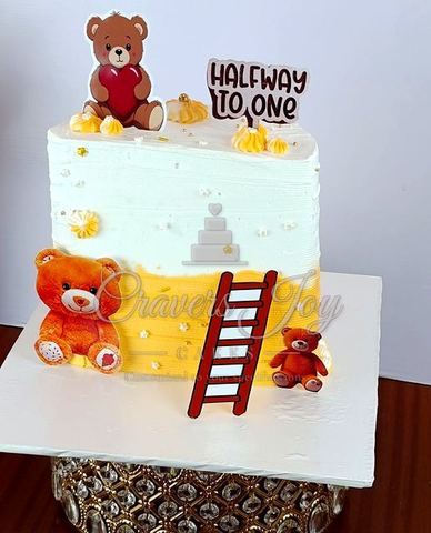 Kids birthday cake by Cravers Joy Cakes