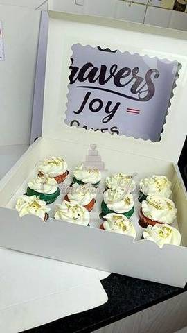 Boxed cupcakes, ready to gift by Cravers Joy Cakes